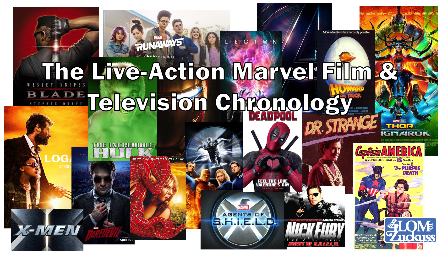 Marvel Film & Television Chronology – From 4-LOM to 