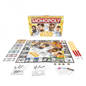 STAR WARS MONOPOLY HAN SOLO EDITION GAME