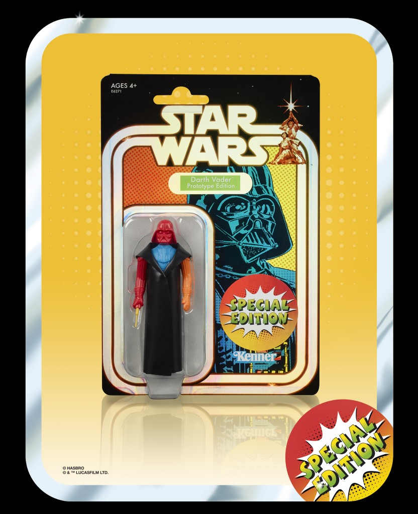 STAR WARS SPECIAL EDITION RETRO PROTOTYPE 3.75-INCH DARTH VADER Figure  - in pack (2)
