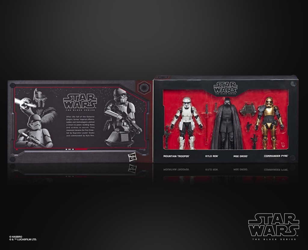STAR WARS THE BLACK SERIES 6-INCH THE FIRST ORDER 4-PACK (in pck 1)