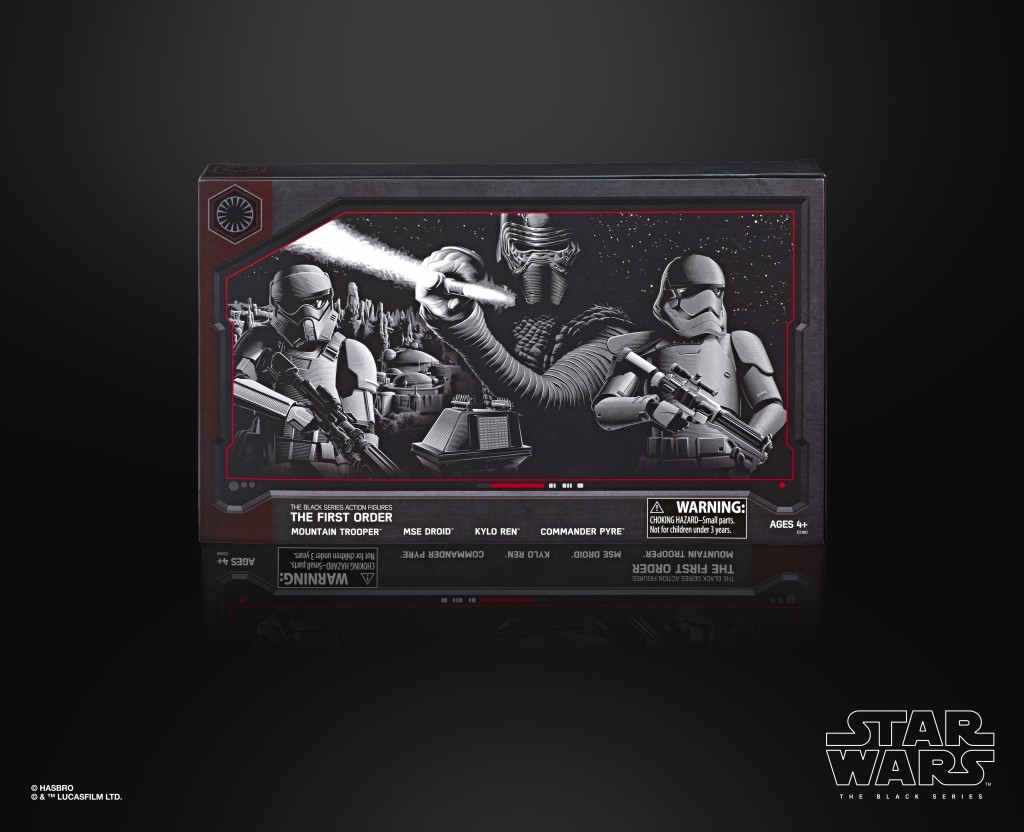 STAR WARS THE BLACK SERIES 6-INCH THE FIRST ORDER 4-PACK (in pck 2)