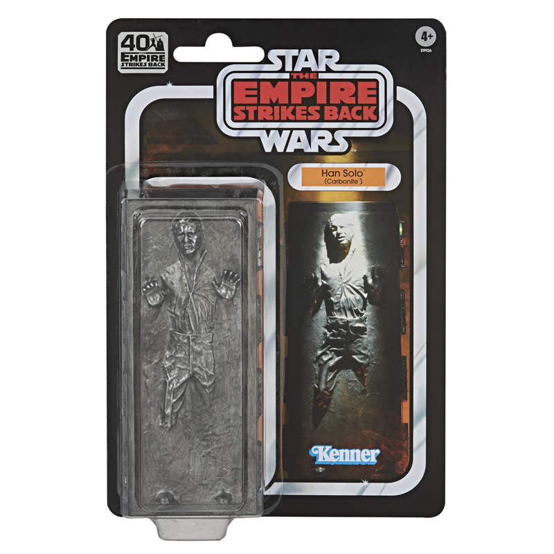 star wars the black series 6-inch han solo (carbonite) figure - in pck-sm