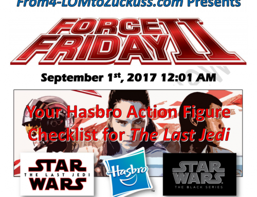 Your Force Friday II Checklist