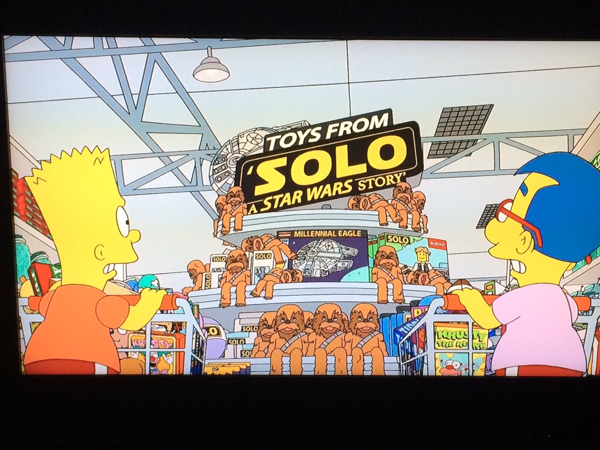 Solo Toys Featured on The Simpsons