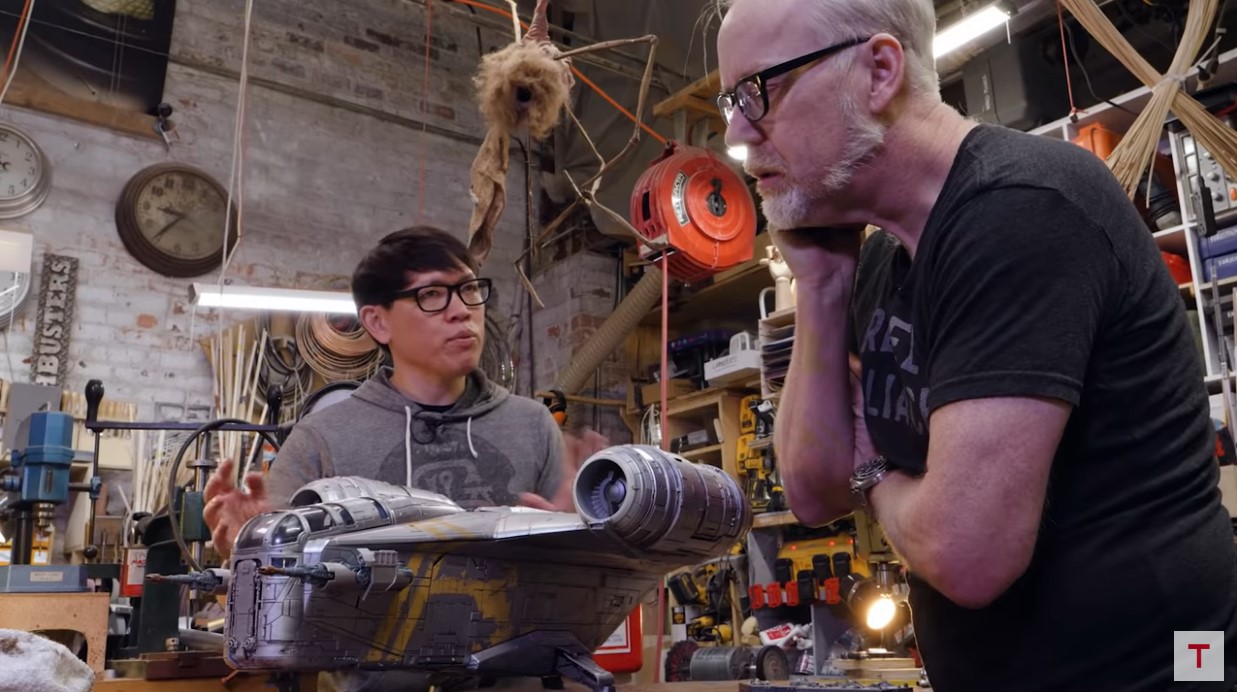 Adam Savage’s One Day Builds: Painting The Razor Crest
